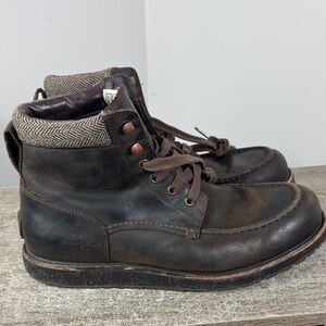 Ugg Merrick boot men’s size 10 brown leather wool